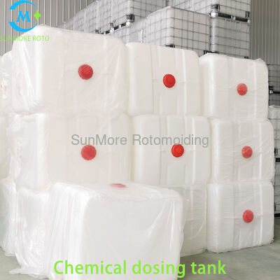 comprare 90L LLDPE Serbatoi di soluzione chimica, recipiente di dosaggio chimico per dosaggio continuo PAC PAM fabbricazione online