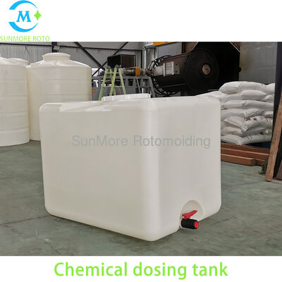 ซื้อ ถังเคมีสี่เหลี่ยม LLDPE ขนาด 120 ลิตรสำหรับระบบ Dual PAC PAM / การสลับถังสแตนด์บาย การผลิตออนไลน์