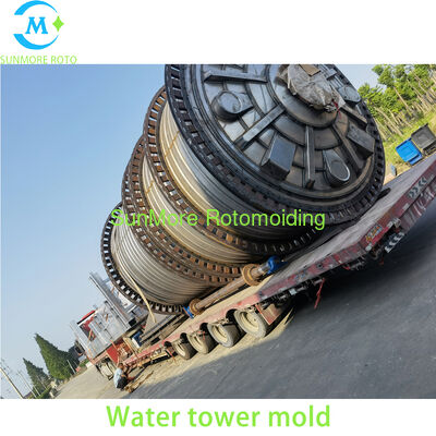 acheter 1T réservoir à rotation horizontale en LLDPE pour stockage de liquide monté sur véhicule online manufacture