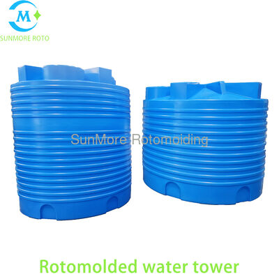ซื้อ ถังเก็บน้ำ Rotomolded 10T การทำงานต่อเนื่องสำหรับการจ่ายน้ำขนาดใหญ่ การผลิตออนไลน์
