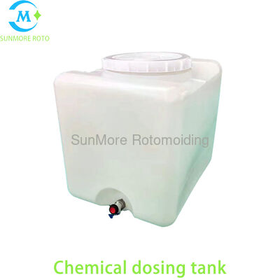 comprar 250L LLDPE tanques de processo químico retangulares para abastecimento contínuo de PAC PAM Fabricação em linha