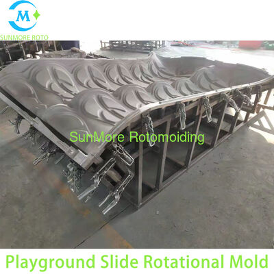 خرید Wave Playground Slide Slide Rotomolding Mould 3-8m طول برای کودکان سیستم های بازی در فضای باز online manufacture