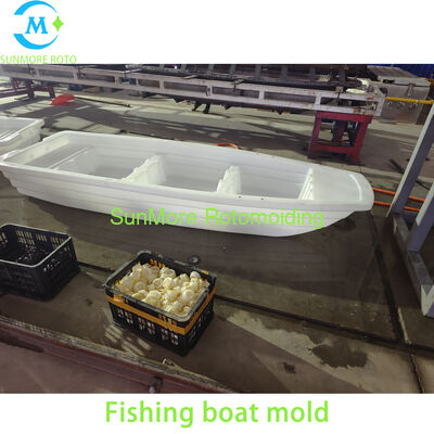 Buy Wide Hull 2.8m Rotomolded Fishing Boat Monohull Structure For Aquaculture Operation online manufacture