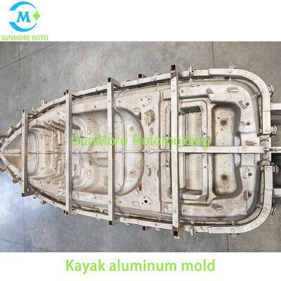 comprar Molde de herramienta de aluminio de moldeo por rotación personalizado para la fabricación de kayaks de plástico Fabricación en línea