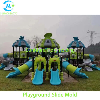 comprar Molde rotacional personalizado para escorregador de playground infantil HDPE e equipamento de diversões Fabricação em linha