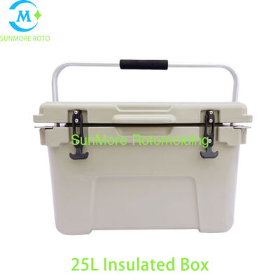 Mua Hộp làm mát HDPE màu xám đá 25L tùy chỉnh dành cho dịch vụ ăn uống thương mại & lưu trữ ngoài trời sản xuất trực tuyến