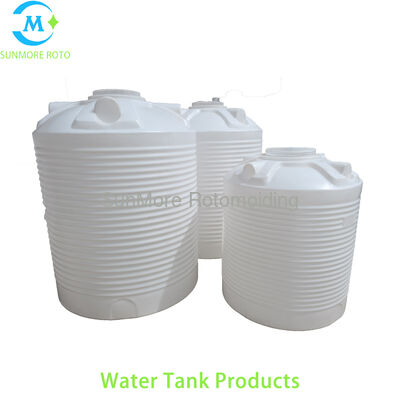 kaufen SUNMORE Rotationsgeformter HDPE-Wasserspeichertank, vertikaler Kunststoff-Wassertank mit großem Fassungsvermögen für die industrielle und häusliche Wasserspeicherung Online-Herstellung