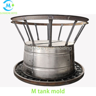 Αγορά SUNMORE Factory Heavy Duty Tank Rotomould, ολοκληρωμένο περιστροφικό καλούπι συγκόλλησης για πλαστική δεξαμενή HDPE μεγάλης χωρητικότητας διαδικτυακή κατασκευή