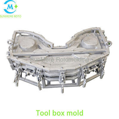 Αγορά SUNMORE Πυκνωμένο χύτευμα αλουμινίου Rotomolded Tool Box Mold, Custom Size Plastic Storage Case Rotational Mould για την παραγωγή συσκευών υλικού διαδικτυακή κατασκευή