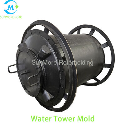 Buy SUNMORE Thickened Welded Steel Rotomolded Water Tower Mold, Custom Capacity Vertical Plastic Water Tank Rotational Mould For Water Storage Container Production online manufacture