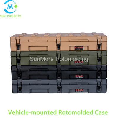 Buy SUNMORE Thickened Rotomolded HDPE Vehicle-Mounted Storage Case, Multi-Color Waterproof Shockproof Plastic Car Tool Box For Off-Road Camping Outdoor Equipment Storage online manufacture
