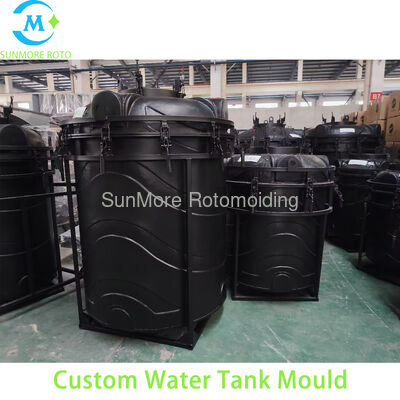 comprar Moldes de tanques de água verticais de moldes de moldes de moldes de moldes de aço customizados para produção de tanques de armazenamento de água de plástico industrial Fabricação em linha