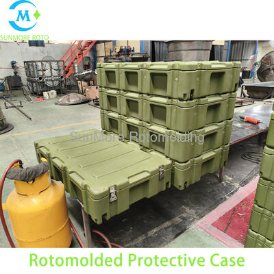 Buy SUNMORE ROTO OEM Custom Rotomolded Hard Protective Equipment Case, Thick Shockproof LLDPE Waterproof Storage Tool Box For Outdoor Instrument Transportation online manufacture