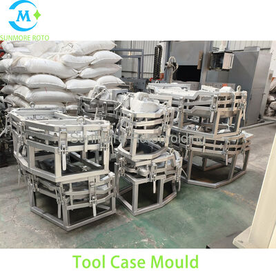 Buy SUNMORE ROTO OEM Custom Rotomolding Tool Case Mold, Heavy Duty Cast Aluminum Rotational Mould For Outdoor Instrument Storage Protective Box online manufacture