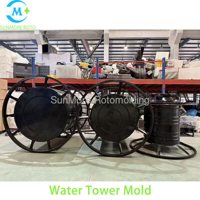 ซื้อ SUNMORE ROTO OEM แม่พิมพ์เหล็ก Rotomolding หอเก็บน้ำแบบกำหนดเอง, แม่พิมพ์หมุนเหล็กเชื่อมหนาสำหรับการผลิตถังเก็บน้ำพลาสติก การผลิตออนไลน์