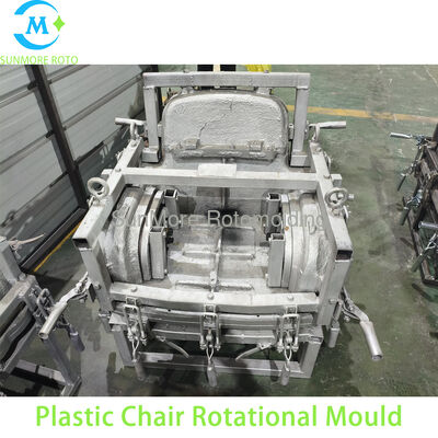 kupować SUNMORE ROTO OEM Plastikowe krzesło Rotomold, odlewana aluminiowa forma obrotowa do pustego plastikowego siedziska rekreacyjnego produkcja online