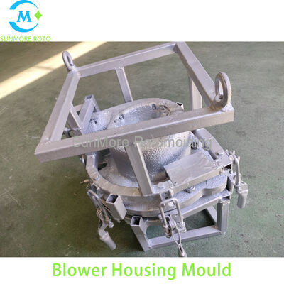Купить SUNMORE ROTO Custom Aluminum Rotomold Blower Housing Mould, Полая пластиковая оболочка для вентилятора Производство в сети