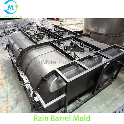 Mua SUNMORE ROTO OEM Vẽ Khuôn đúc thùng quay bằng thép đúc tùy chỉnh, Bể thu gom nước mưa bằng nhựa rỗng Khuôn quay có khung nâng tích hợp & Kẹp nhanh xung quanh sản xuất trực tuyến