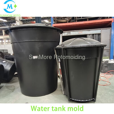 Buy SUNMORE ROTO Heavy Duty Tapered Water Tank Rotomolding Mould, Thick Iron Mold For Hollow Plastic Agricultural Liquid Vessel online manufacture