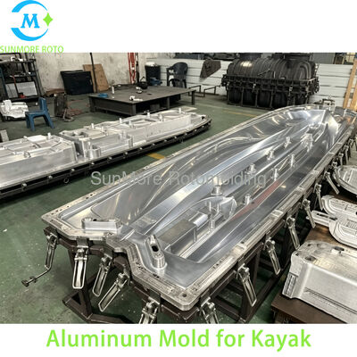 buy SUNMORE ROTO Custom CNC Machined Aluminum Rotomolding Mold For Plastic Kayak, Rotational Mould For Rotomolded Fishing Kayak Canoe online manufacture