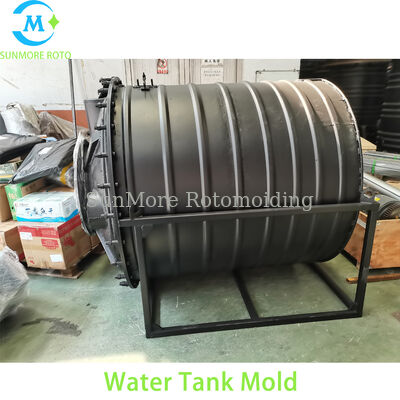 Comprar Molde de depósito de agua de moldeo horizontal personalizado, molde de depósito de agua de acero para moldeo rotacional Fabricación en línea